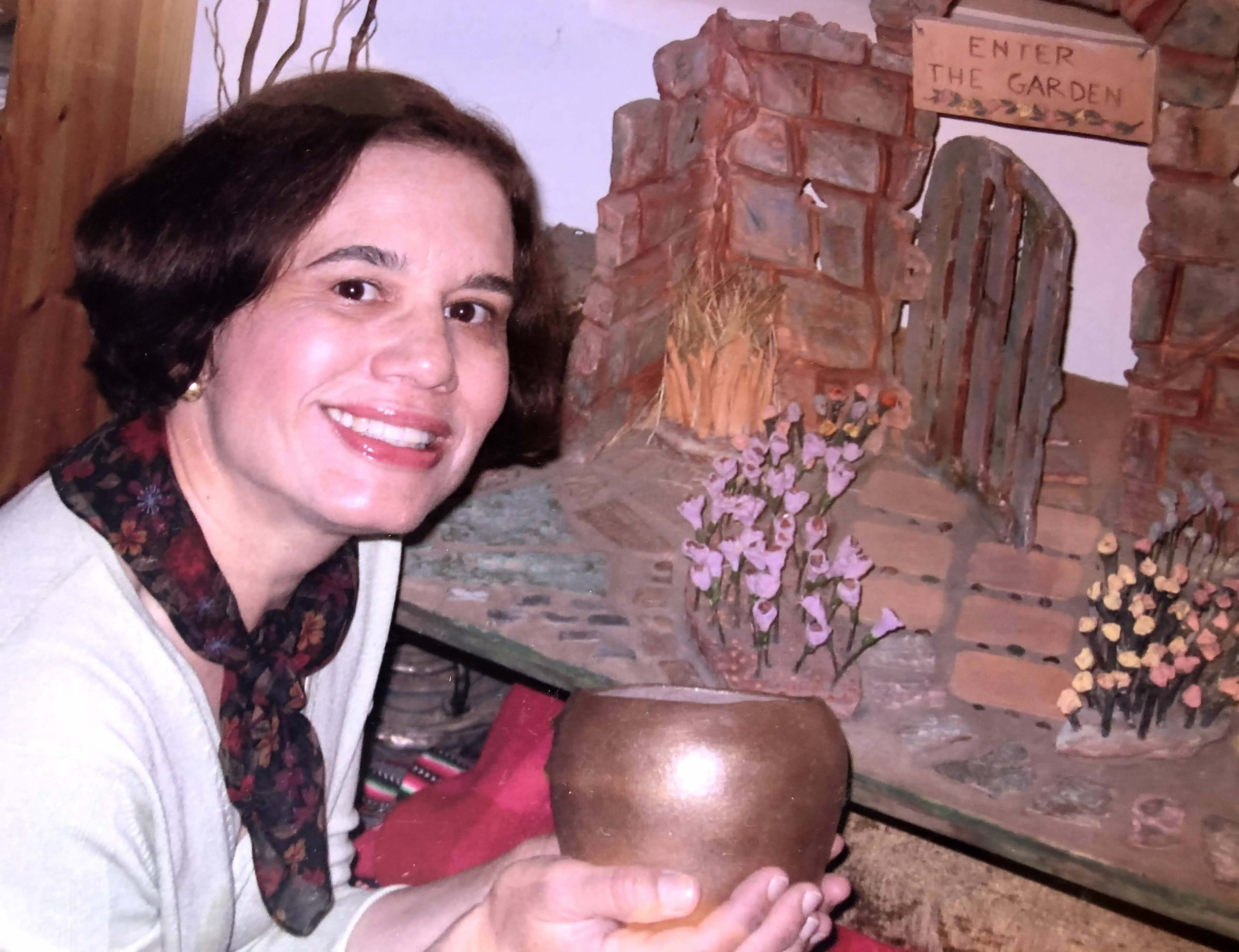 Adalucia with clay art