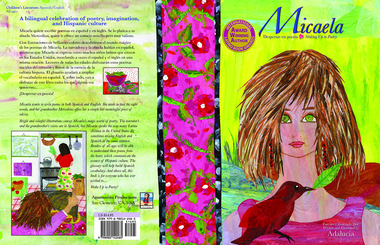Micaela waking up to poetry Book cover